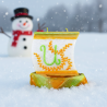 BOAT Candle with Letter U - detail 4
