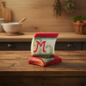 Boat Candle with Letter M - detail 3