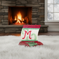 Boat Candle with Letter M - detail 5