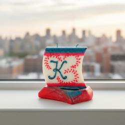 Boat Candle with Letter K - detail 4