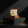 Boat Candle with Letter G - detail 5