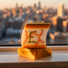Boat Candle with Letter E - detail 4