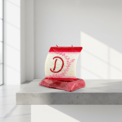 Boat Candle with Letter D - detail 5