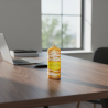 Válcová svíčka střední široká Svitsol – citronella, ruční výroba, dlouhé hoření - detail 5