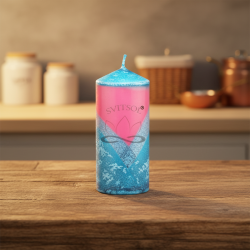 Small Pillar Candle Sakura - SVITSOL | Japanese Spring - detail 3