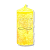 Small Pillar Candle 7cm SVITSOL | Orange Scent - detail 2