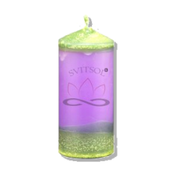 Pillar Candle 7cm - SVITSOL | Lavender Scent - detail 2