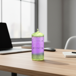 Pillar Candle 7cm - SVITSOL | Lavender Scent - detail 3