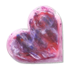 Romantic Heart Candle Purple with Five Wicks - detail 5