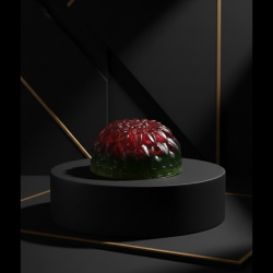 Dekorative Seife Asterblüte – Handgeschnitzt aus Kralovske Porici - detail 9