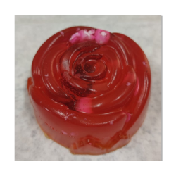 Decorative Soap Rose – Handmade in Kralovske Porici - detail 6