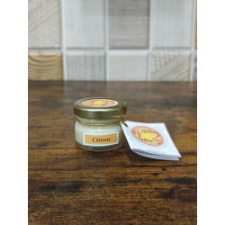 VALLERI LUXURY Candle – Lemon (25g) - detail 4