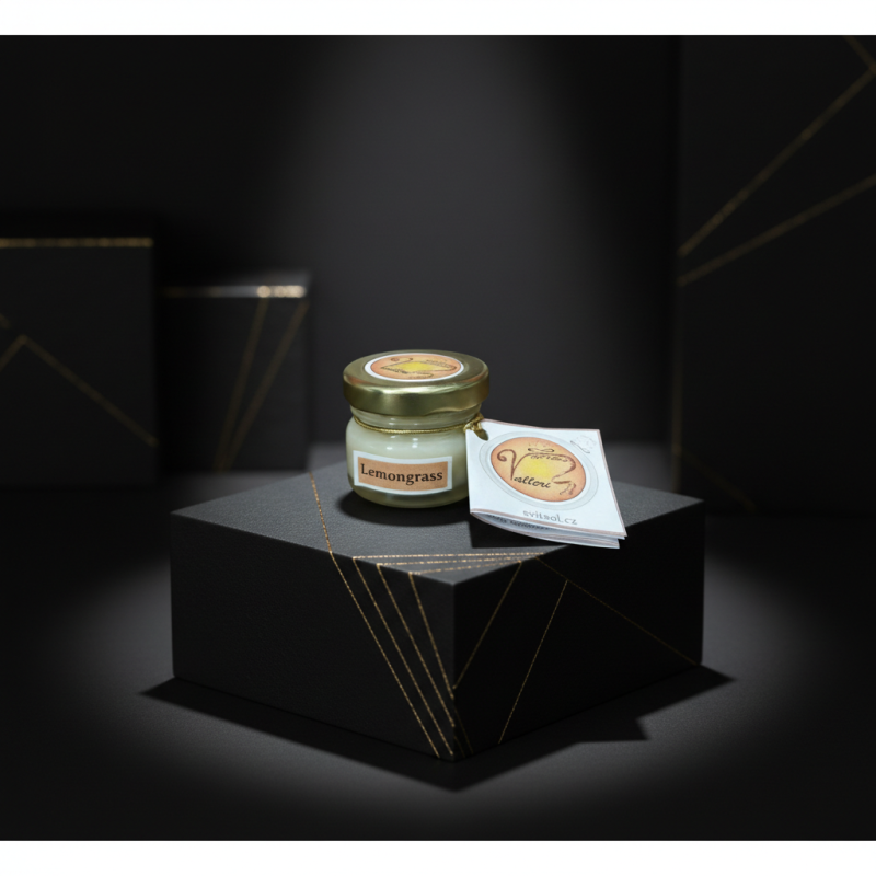 VALLERI LUXURY Candle – Lemongrass (25g)