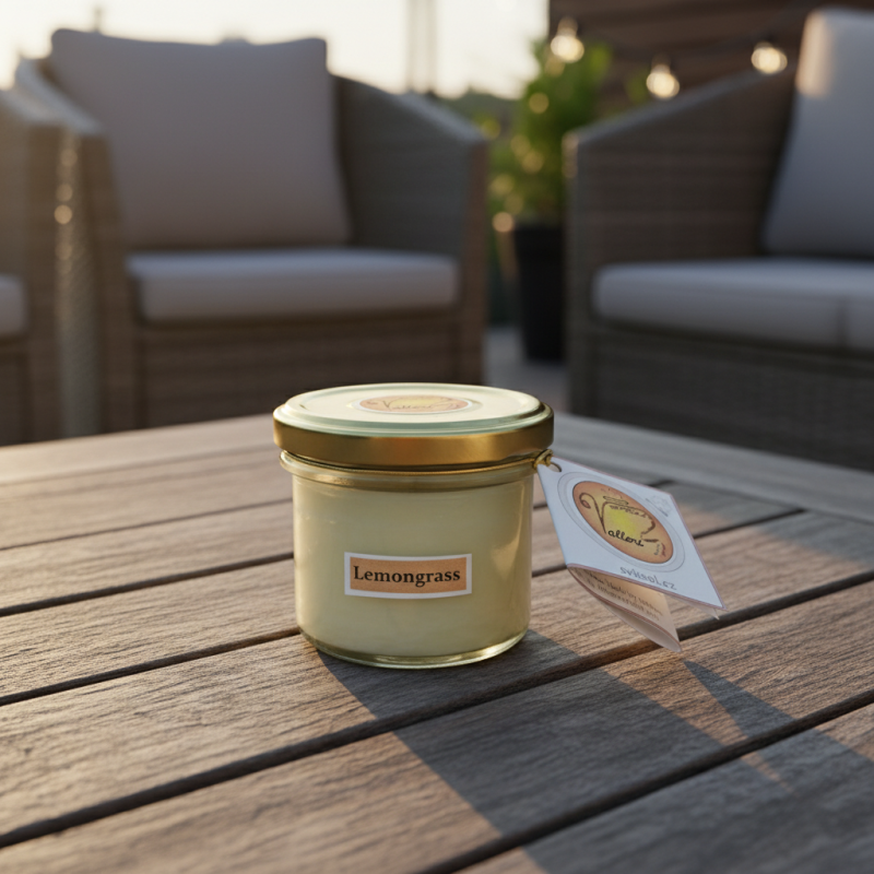 VALLERI LUXURY Candle – Lemongrass (90g)