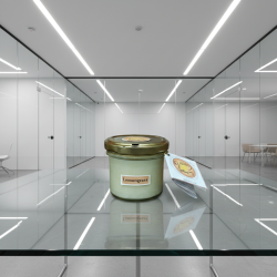VALLERI LUXURY Candle – Lemongrass (90g) - detail 2