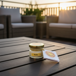VALLERI LUXURY Kerze – Rose (25g) - detail 2