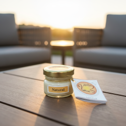 VALLERI LUXURY Candle – Natural (25g) - detail 5
