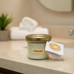 VALLERI LUXURY Kerze – Natur (90g) - detail 2