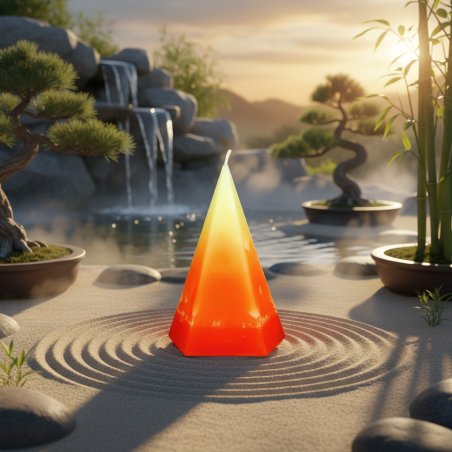 Pyramid Candle Pentagon 1