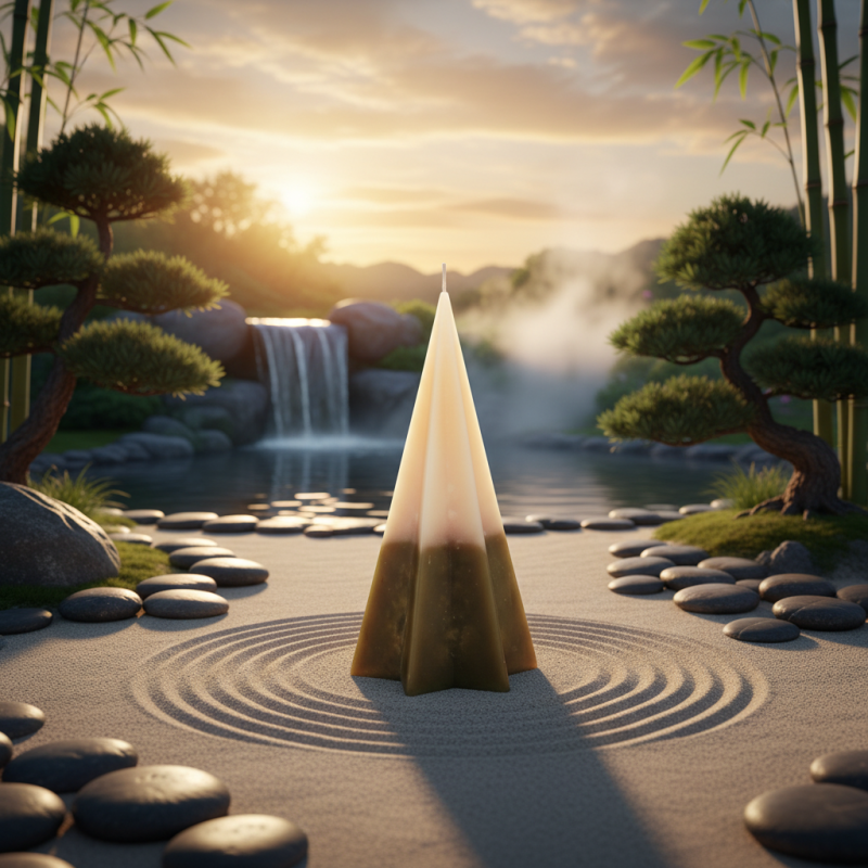 Pyramid Candle Rocket 6