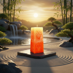 Prismenkerze Sonnenstrahl 6 - detail 5