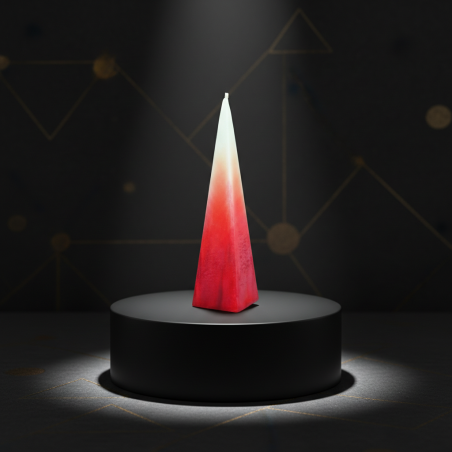 Pyramid Candle Tetrahedron 2