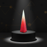Pyramid Candle Tetrahedron 2