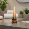 Pyramid Candle Tetrahedron 4