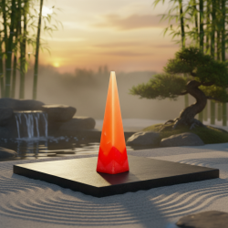Pyramid Candle Tetrahedron 5 - detail 3