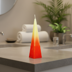 Pyramid Candle Tetrahedron 6 - detail 3