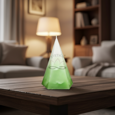 Pyramidenkerze Fünfseitig 10