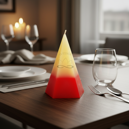Pyramidenkerze Fünfseitig 5