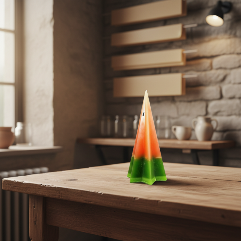 Pyramidenkerze Rakete 4