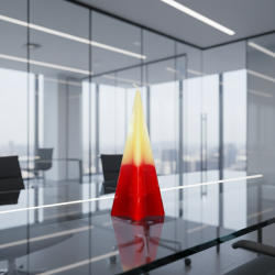 Pyramid Candle Rocket 7