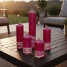 Kerzenkollektion Magenta - Handgemachtes Set mit Baumwolldocht und zertifiziertem Wachs aus Královské Poříčí