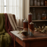 Advent Candle Collection BROWN-GOLD - Handmade Elegance from Královské Poříčí with Certified Wax