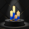 Pillar Candle Collection Ocean 4pcs - SVITSOL | Handmade Ocean Calm