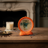 Round Photo Candle COUPLE Orange
