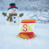 BOAT Candle with Letter S