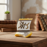 BOAT Candle with Letter W
