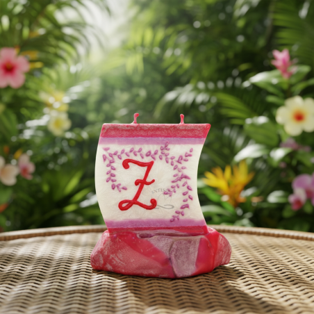 BOAT Candle with Letter Z