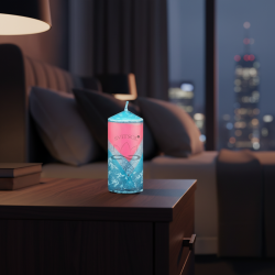 Small Pillar Candle Sakura - SVITSOL | Japanese Spring