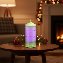 Pillar Candle 7cm - SVITSOL | Lavender Scent