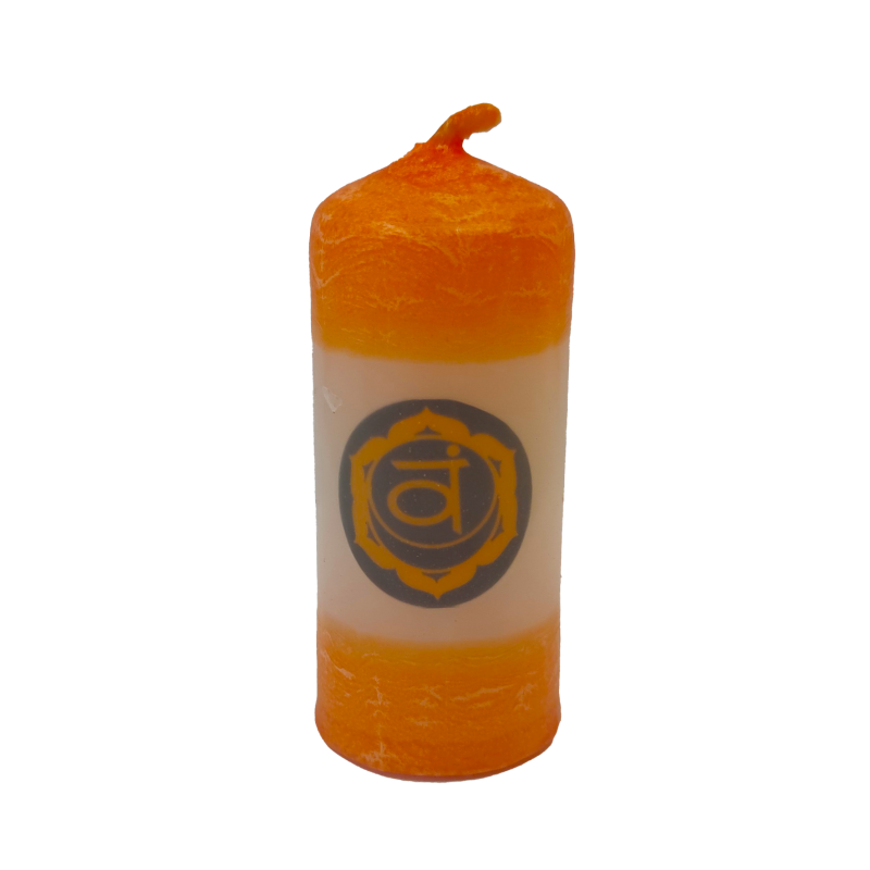 Chakrenkerze 1. Chakra – Wurzelchakra | Handarbeit von SVITSOL