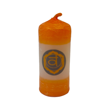 Chakrenkerze 1. Chakra – Wurzelchakra | Handarbeit von SVITSOL