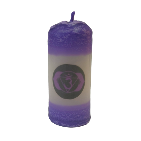 Chakrenkerze 1. Chakra – Wurzelchakra | Handarbeit von SVITSOL