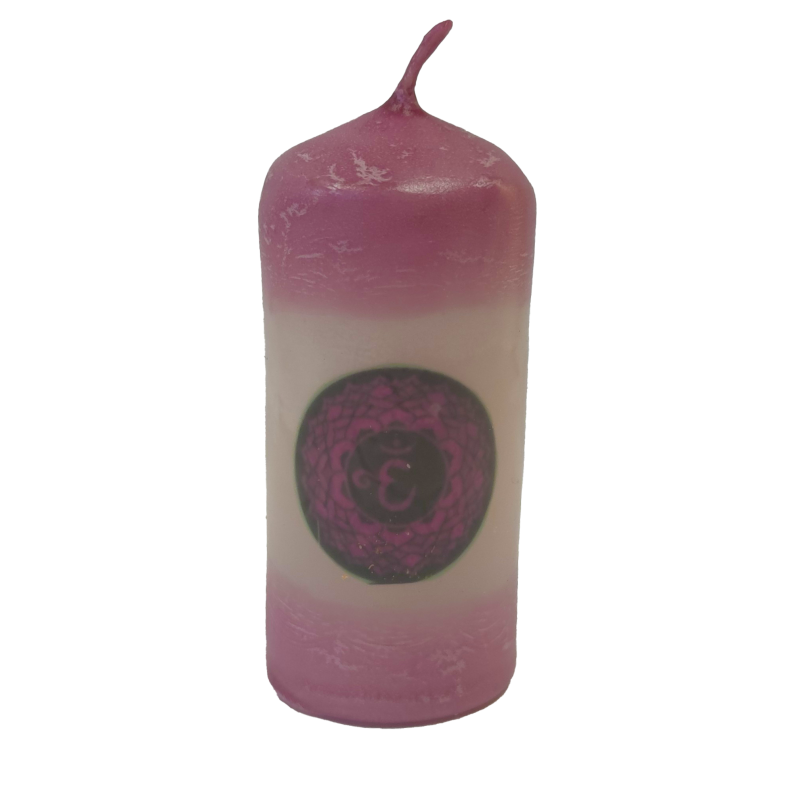 Chakra Candle 1st Chakra – Root (Muladhara) | Handmade by SVITSOL