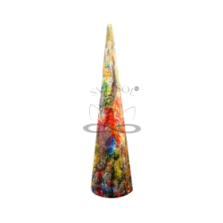 Large Cone Candle Picasso