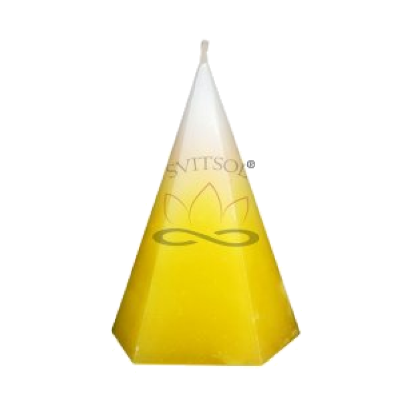 Svíčka jehlan pětistěn 3