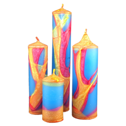 Kolekce svící AGÁTA 4ks